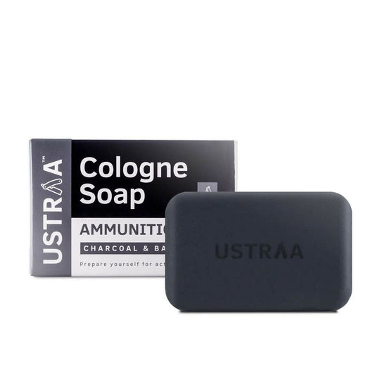Ustraa Ammunition Cologne Soap with Charcoal & Bay Leaf  Grab2Buy Ustraa Grab2Buy