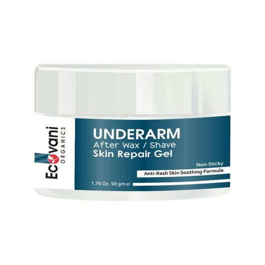 Ecovani Organics Underarm After Wax/shave Skin Repair Gel 