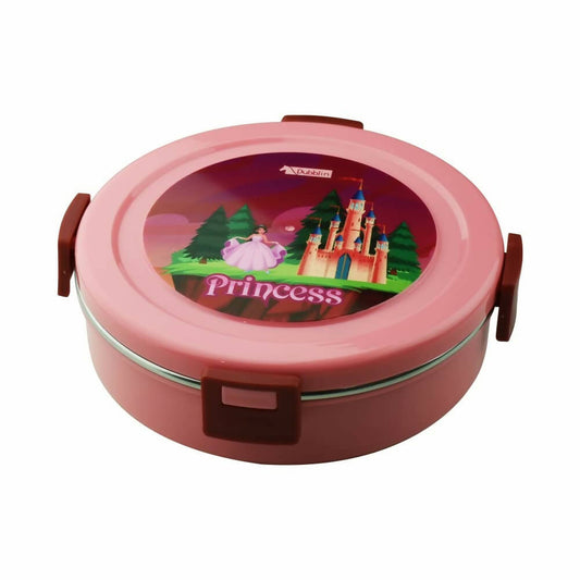 Dubblin Tweaty Stainless Steel Round Lunch Box - Grab2buy