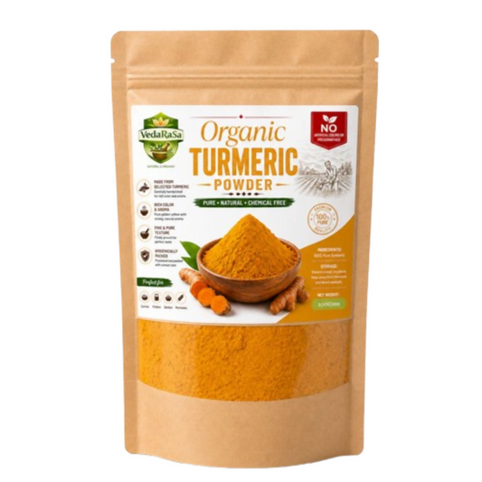 VedaRasa Organic Turmeric Powder Premium Quality  Grab2Buy VedaRasa Grab2Buy