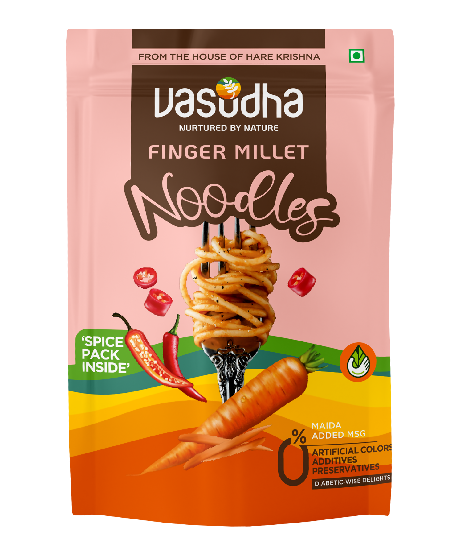Vasudha Nurtured By Nature Noodles Finger Millet 
