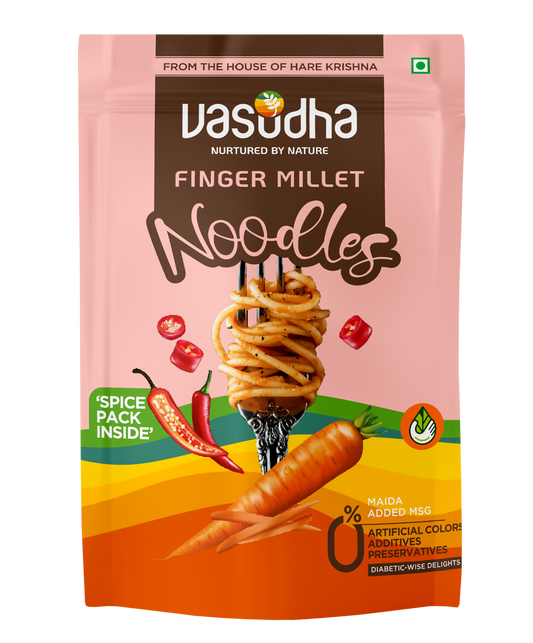 Vasudha Nurtured By Nature Noodles Finger Millet 