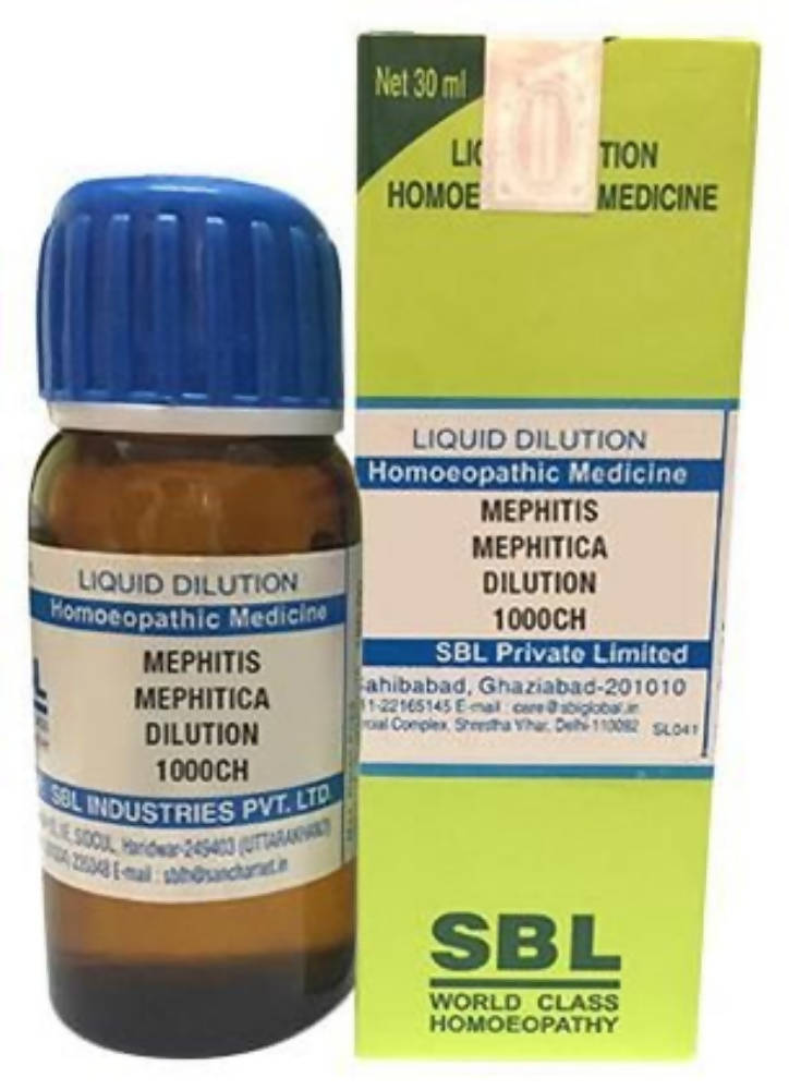 SBL Homeopathy Mephitis Mephitica Dilution 