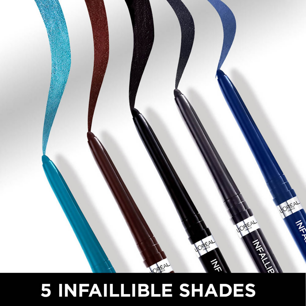 L'Oreal Paris Infaillible Grip Upto 36H Gel Automatic Eye Liner - 007 Turquoise