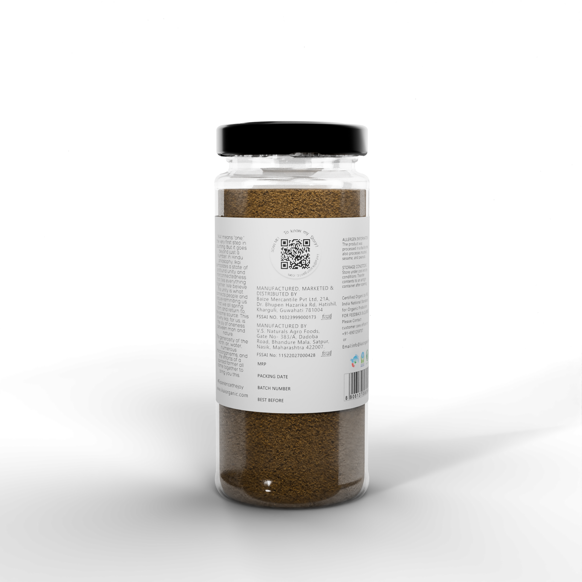 4 - Whole Natural Black Pepper - 100g (1)