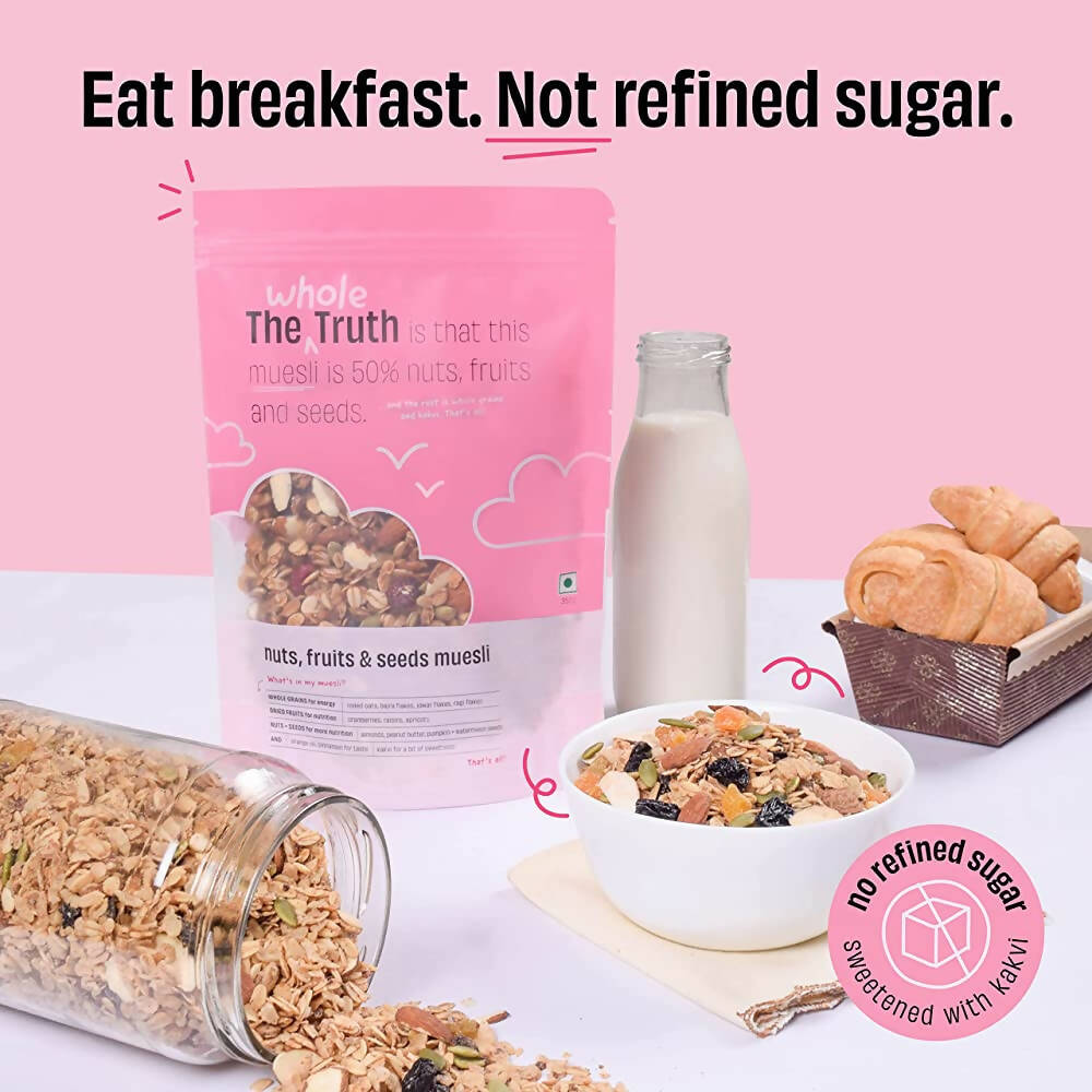 The Whole Truth Nuts, Fruits & Seeds Muesli - Grab2buy