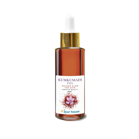 The Ayur House Kumkumadi Tel - Golden Glow Face Oil  Grab2Buy The Ayur House Grab2Buy