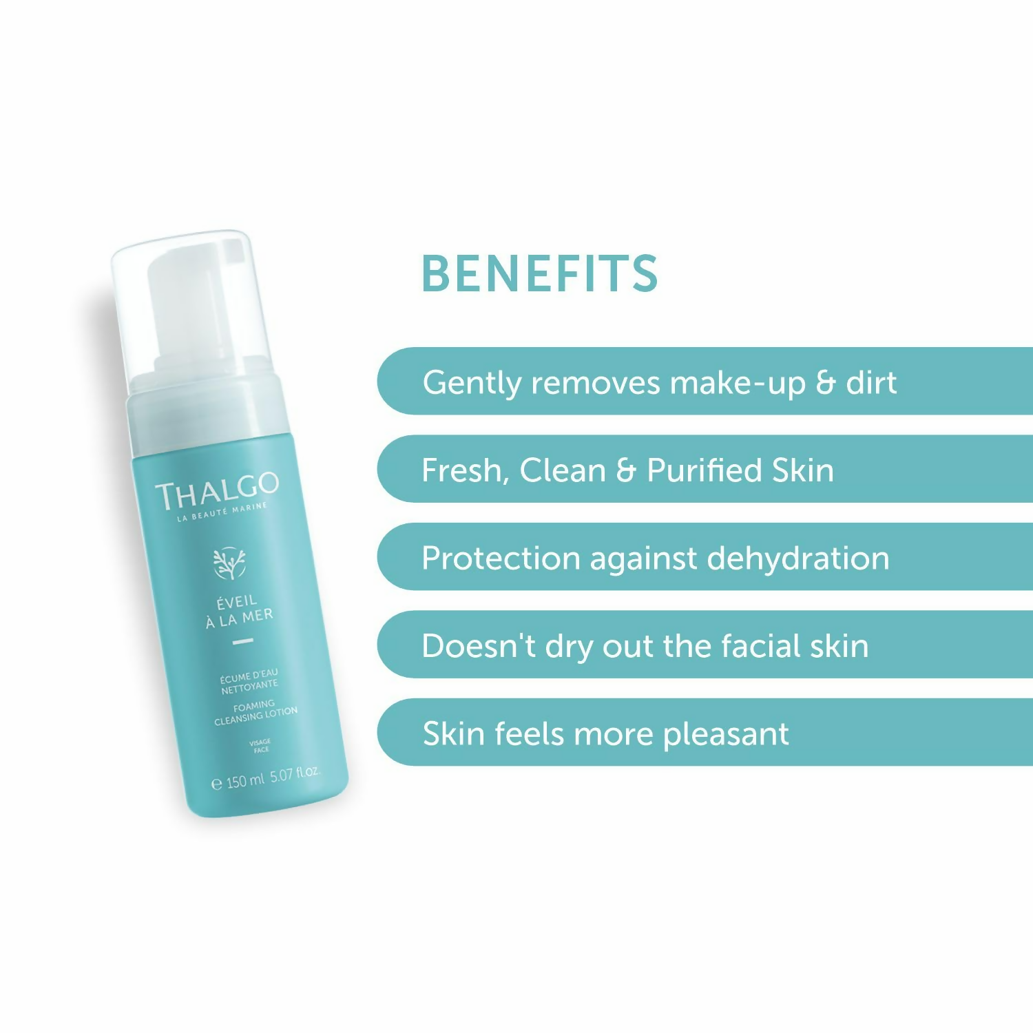 Thalgo Foaming Cleansing Lotion - Gentle Face Wash  Grab2Buy Thalgo Grab2Buy