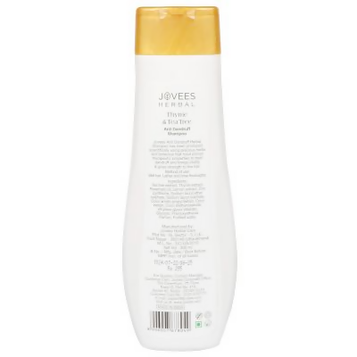 Jovees Thyme & Tea Tree Anti Dandruff Shampoo For All Hair Types 