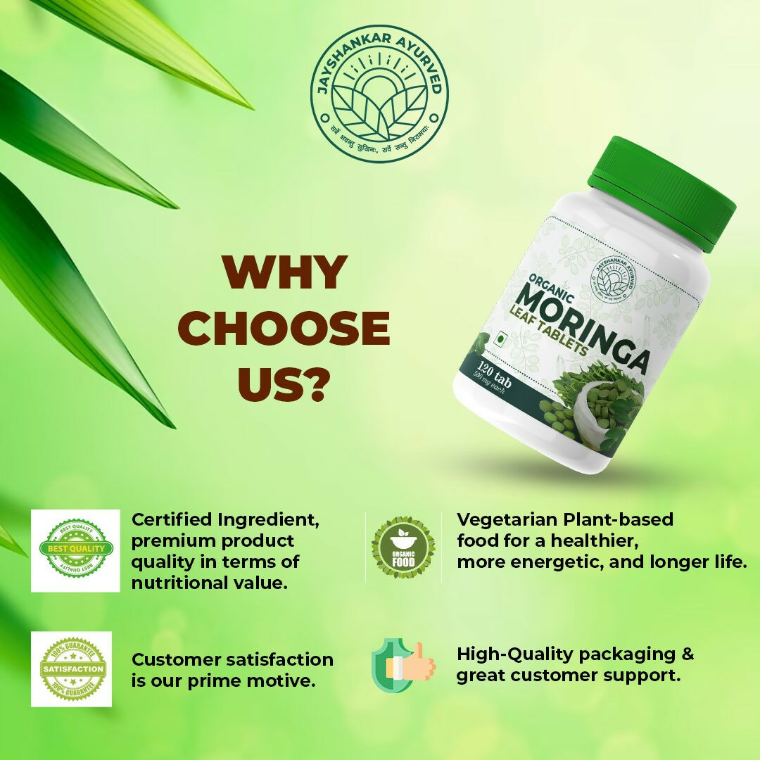 Jayshankar Ayurved Moringa Leaf Tablets 