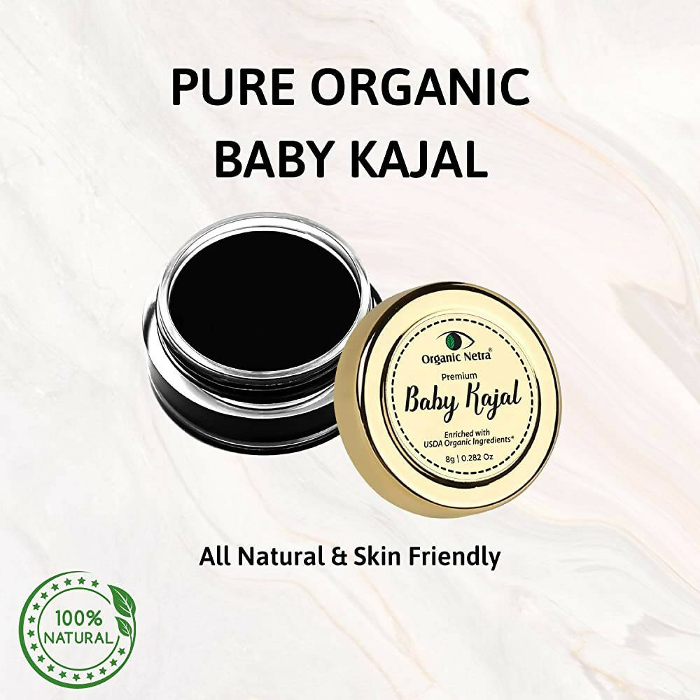 Organic Netra Baby Kajal Water Resistant - Grab2buy