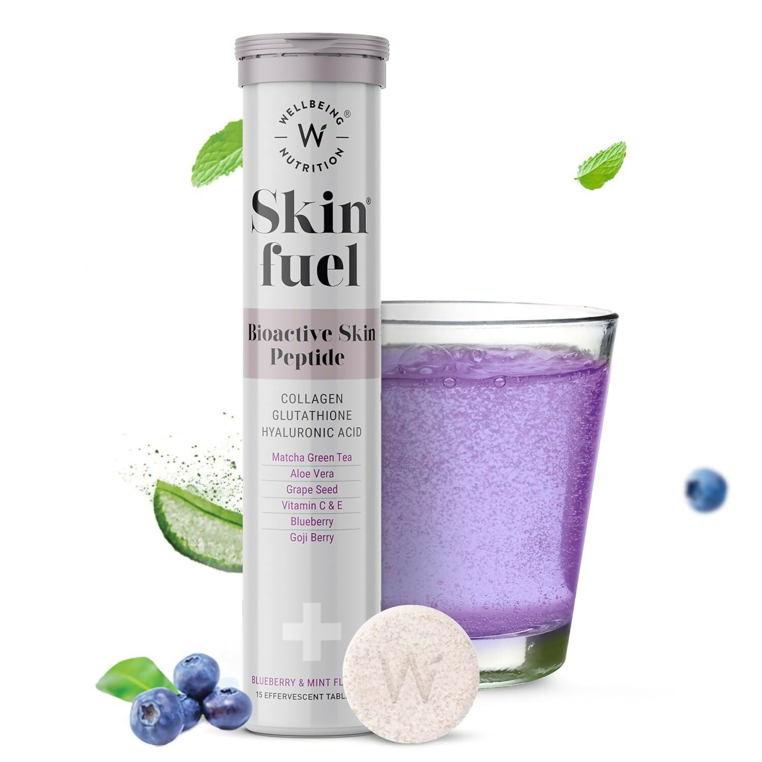 Wellbeing Nutrition Collagen & Glutathione Skin, Hair & Nails Combo  Grab2Buy Wellbeing Nutrition Grab2Buy