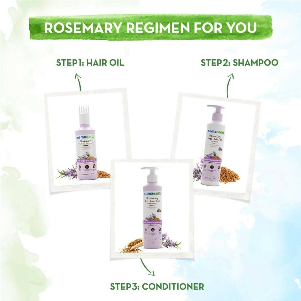 Mamaearth Rosemary Hair Growth Oil with Rosemary & Methi Dana - Grab2buy