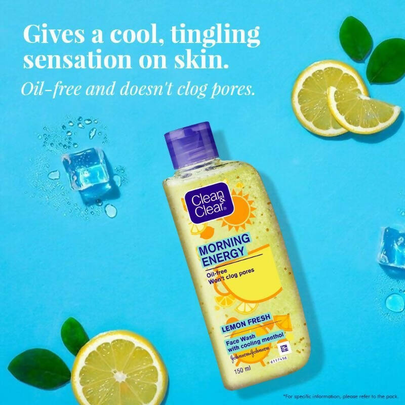 Clean & Clear Morning Energy Lemon Fresh Face Wash - Grab2buy