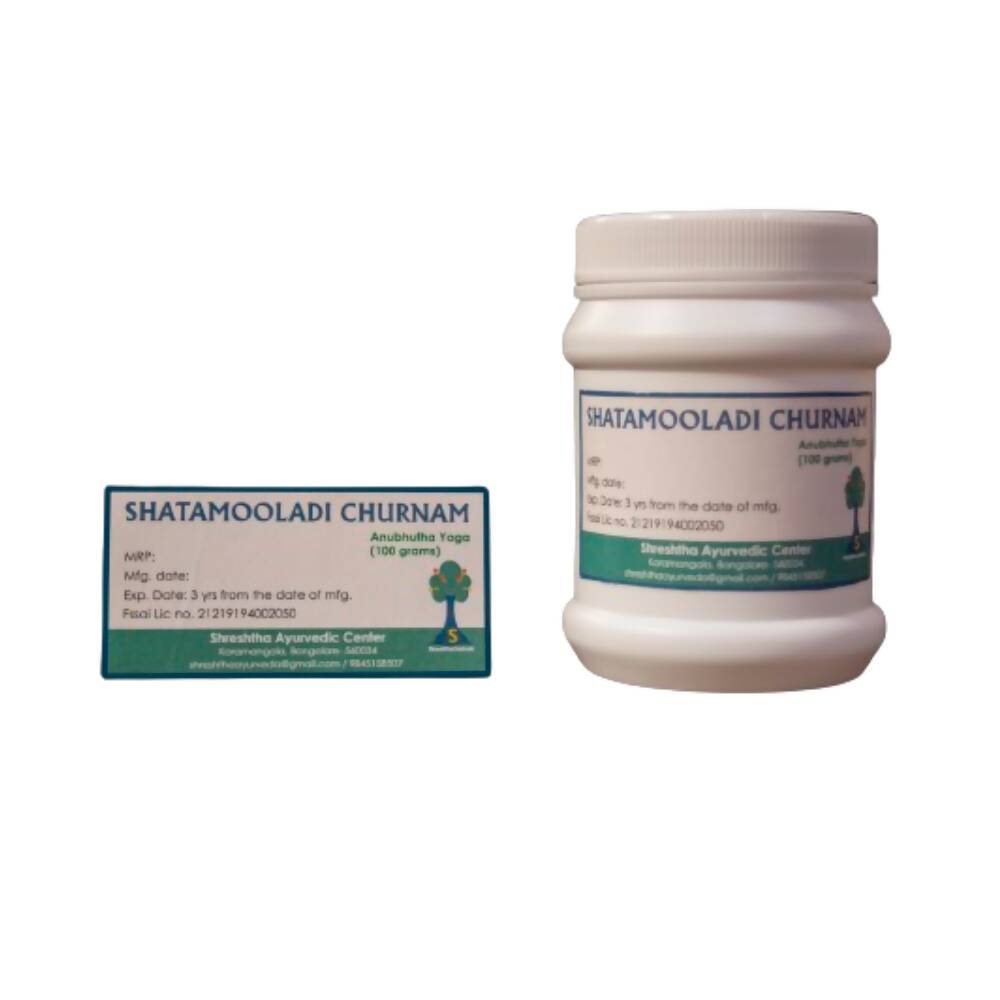 Shreshtha Herbals Shatamooladi Churna 
