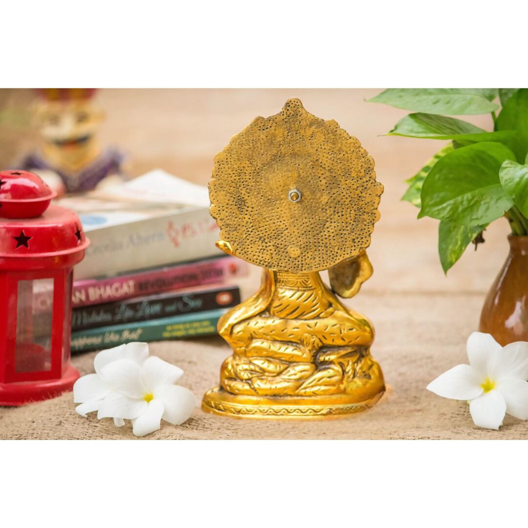 Articia Metal Goddess Saraswati Idol - Grab2buy