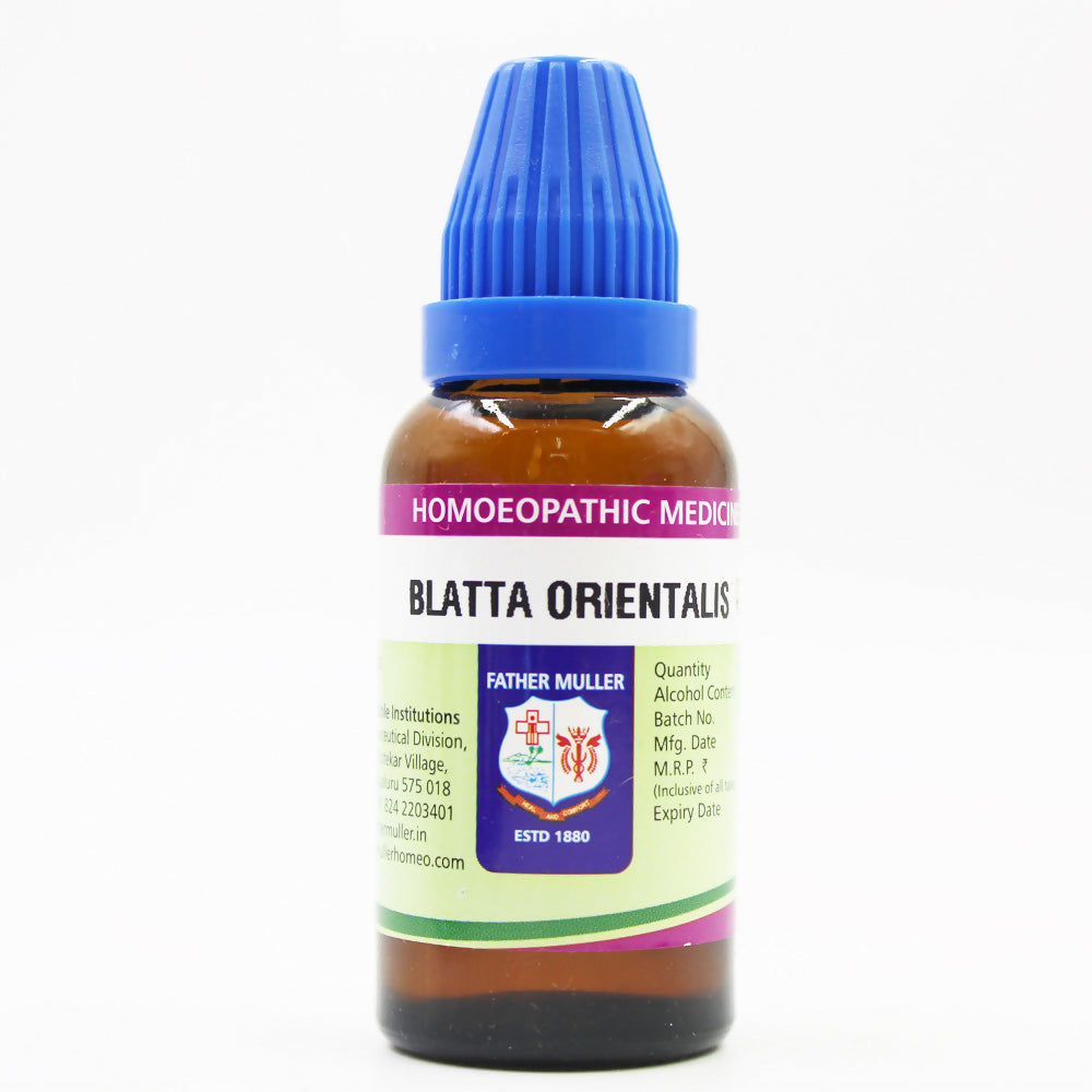 Father Muller Blatta Orientalis Mother Tincture Q - Grab2buy