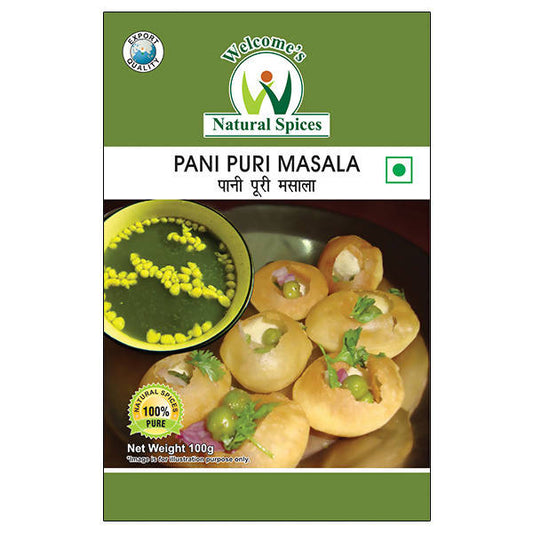 Welcome’s Natural Spices Pani Puri Masala Powder - Grab2buy