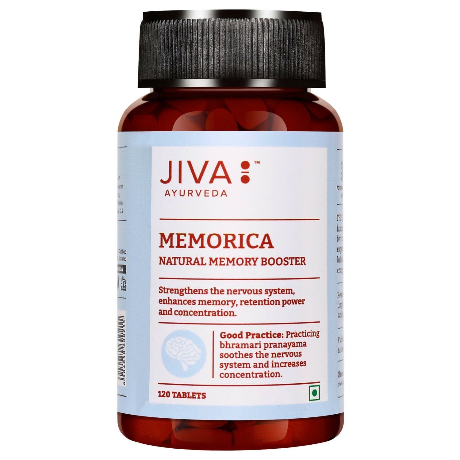 Jiva Ayurveda Memorica Tablets 
