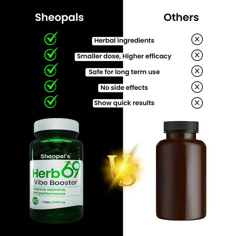 Sheopal's Herb 69 Vibe Booster Capsules - Grab2buy