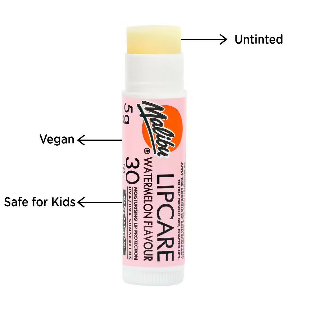Malibu Watermelon Lip Balm SPF 30 Vegan - Grab2buy