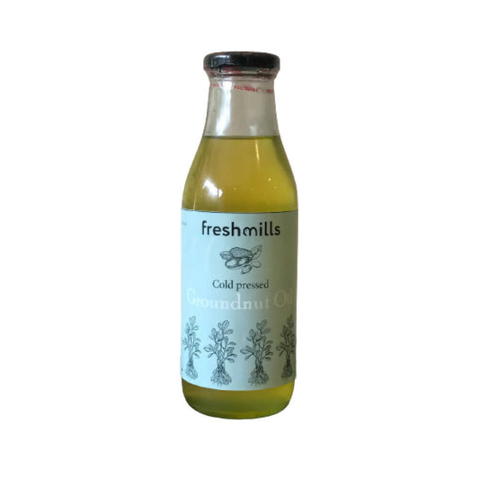 Fresh Mills Cold Pressed Groundnut Oil - Grab2buy