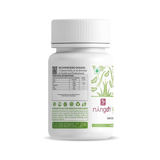 Ningen Aloe Vera Oil Capsules - Grab2buy