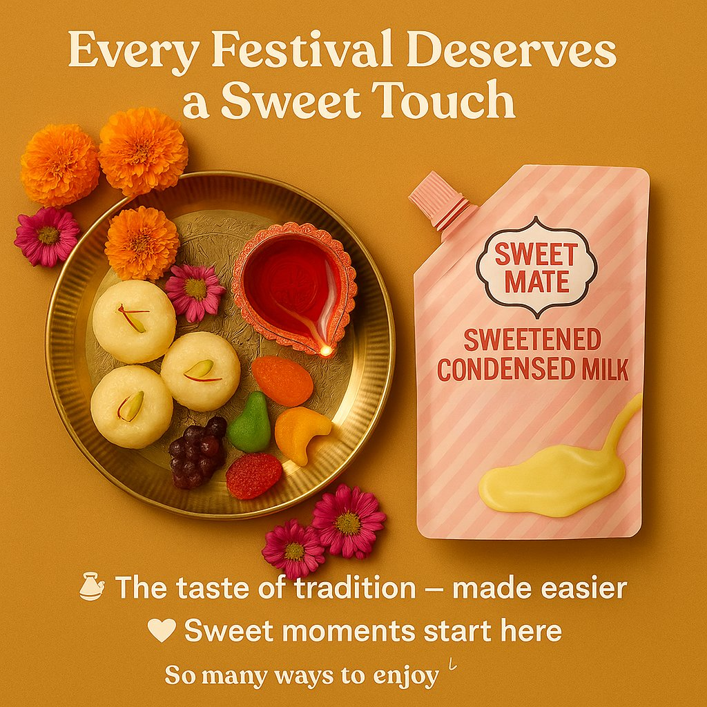 Confect Sweet Mate Milk 190 gm