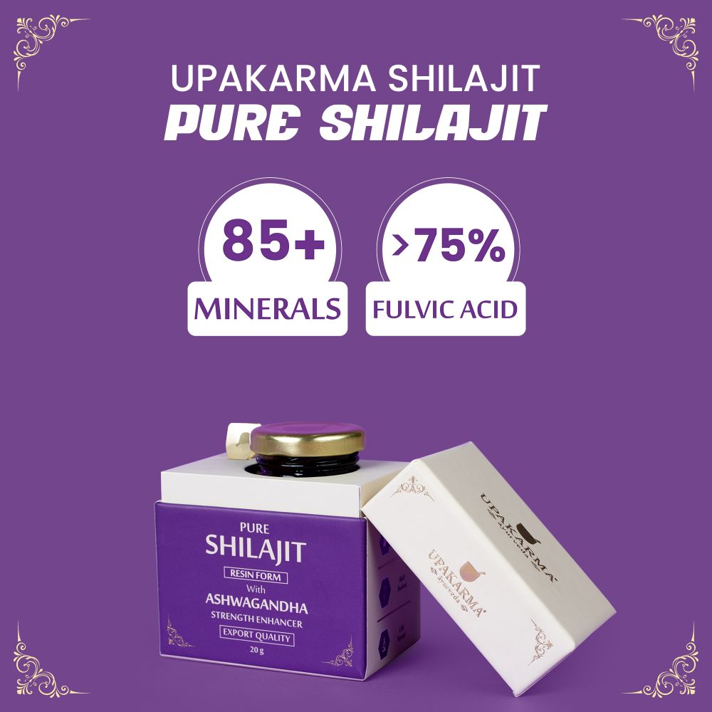 Upakarma Ayurveda Original & Pure SJ Resin Form with Ashwagandha 