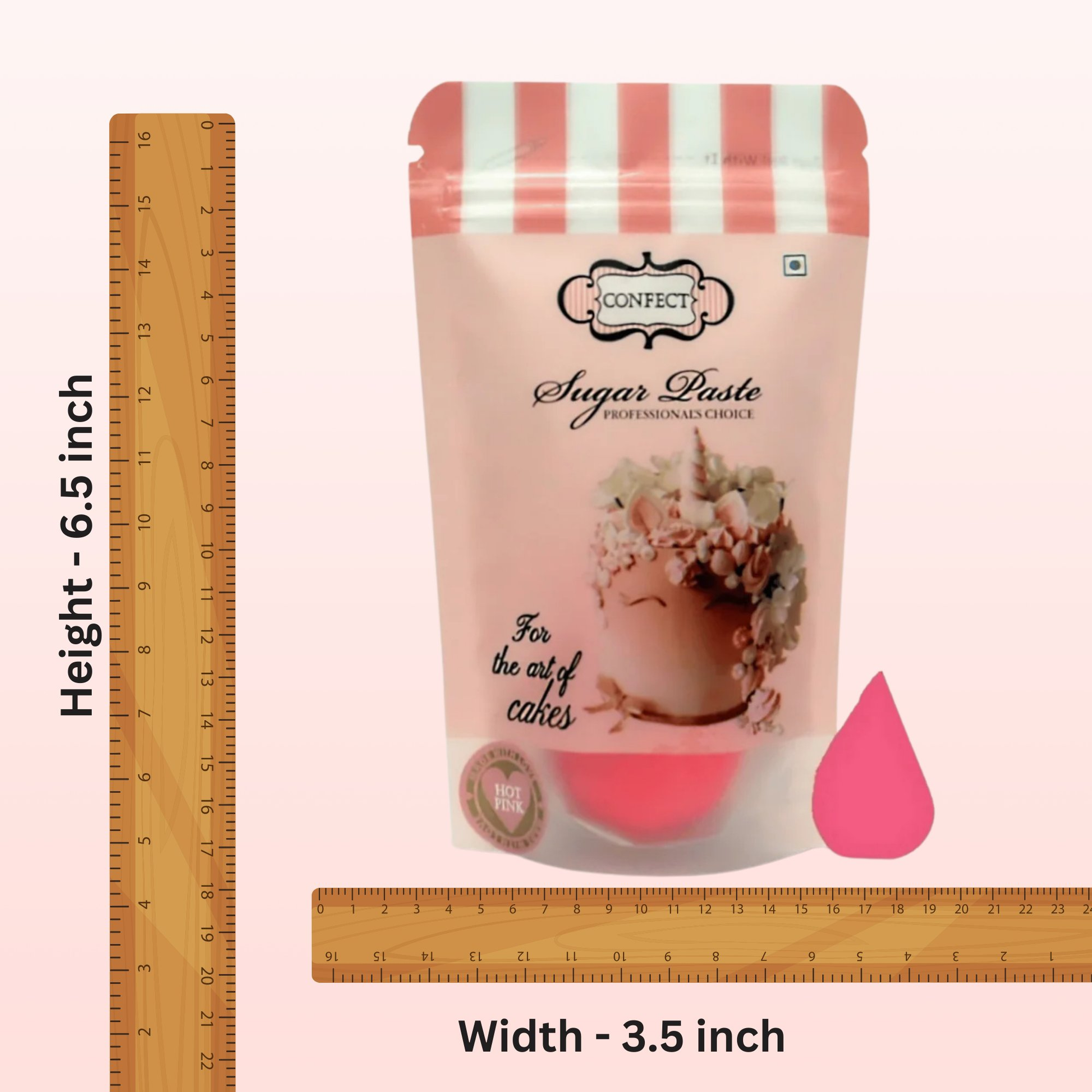 Confect Melon Pink Fondant | Edible Sugarpaste