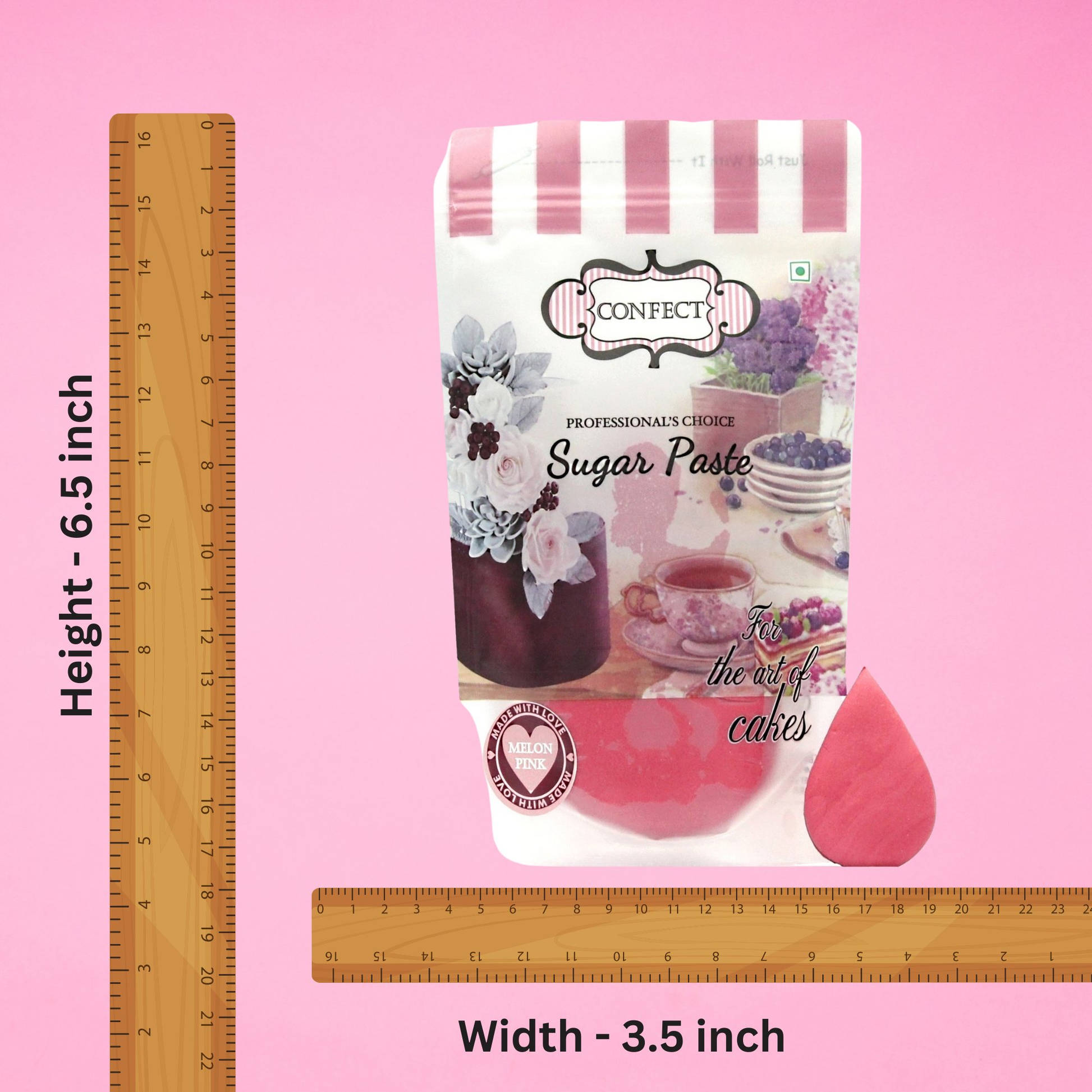 Confect Neon Pink Fondant | Edible Sugarpaste