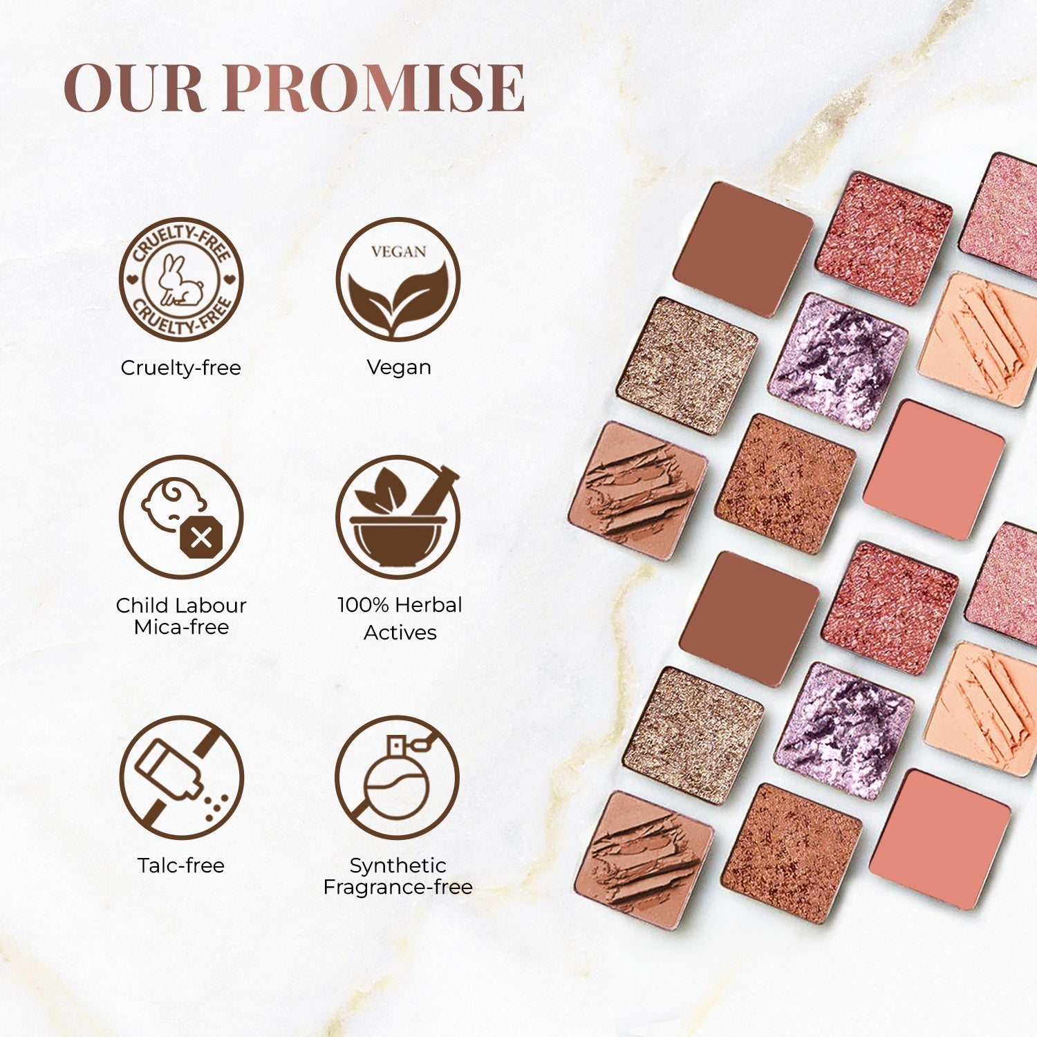 Just Herb: Enriched 9 in 1 Eye shadow Palette Sunshine-Day 