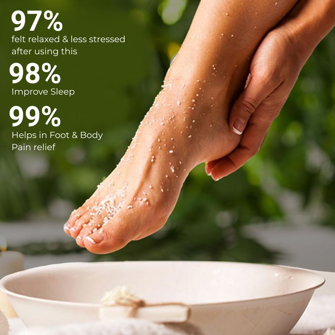 Samisha Rose Epsom Salt For Pain Relief