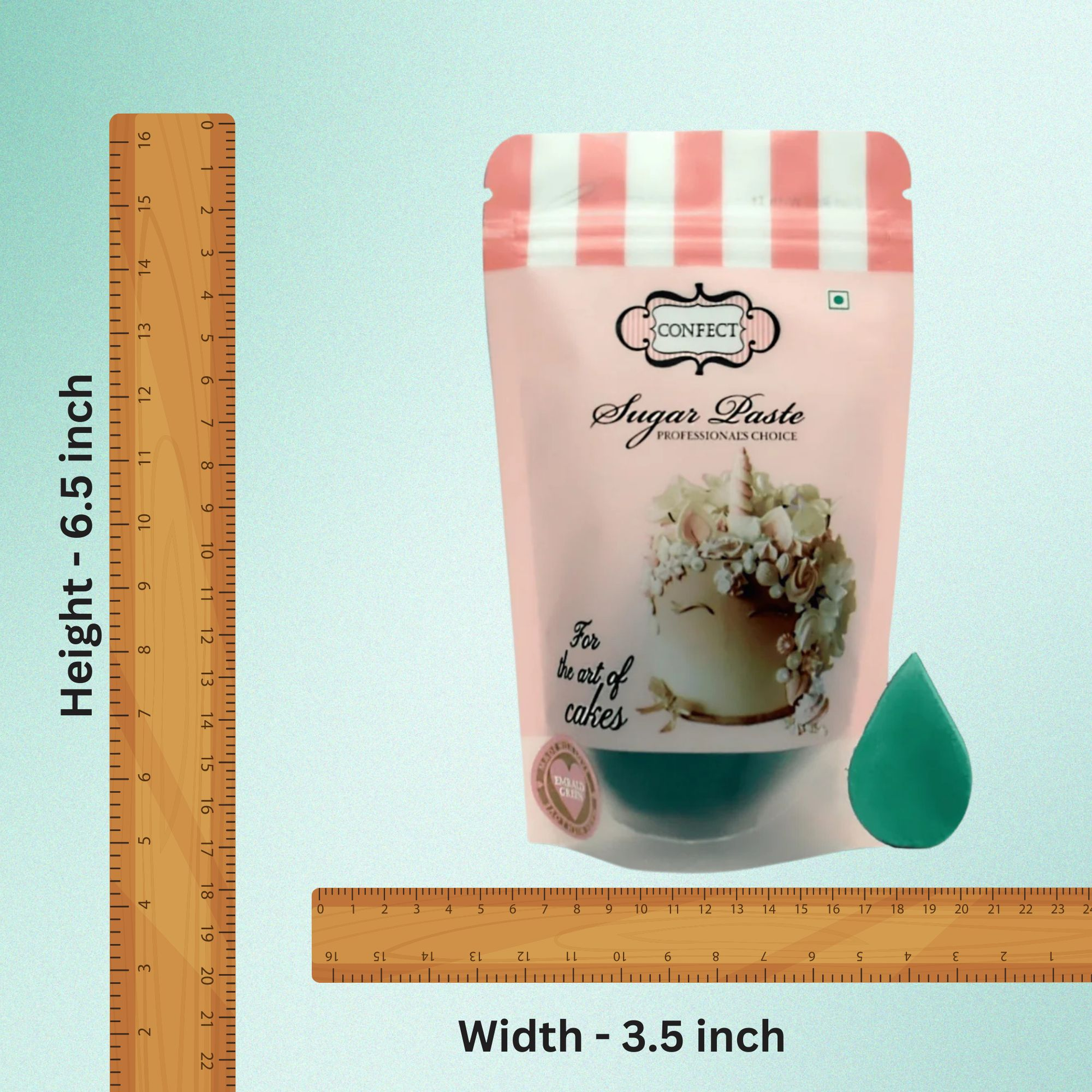 Confect Emerald Green Fondant | Edible Sugarpaste