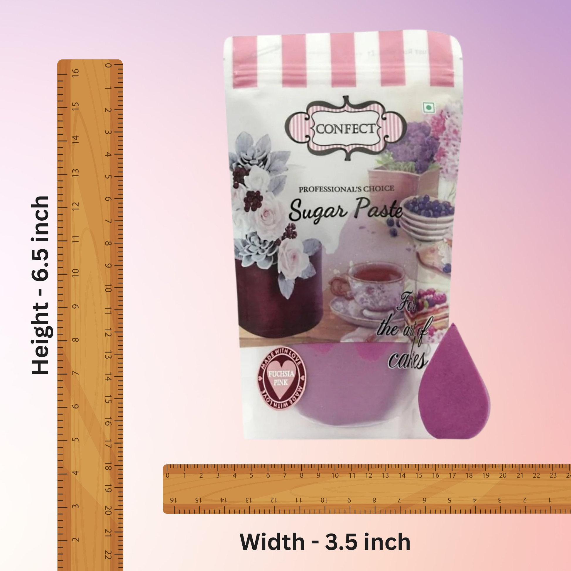 Confect Fuchsia Pink Fondant | Edible Sugarpaste