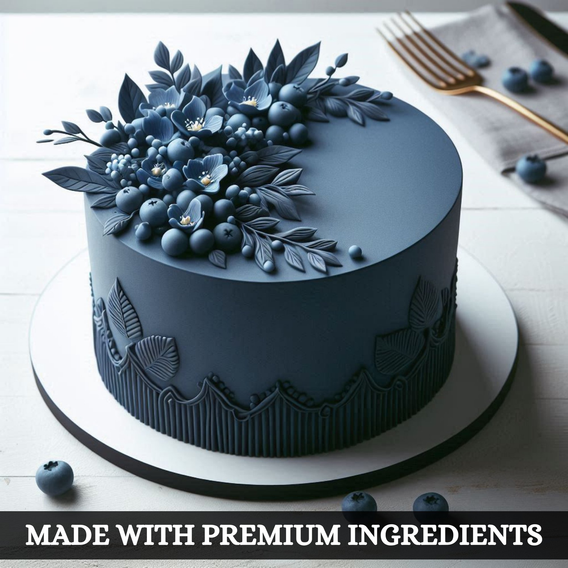 Confect Nightsky Navy Fondant | Edible Sugarpaste