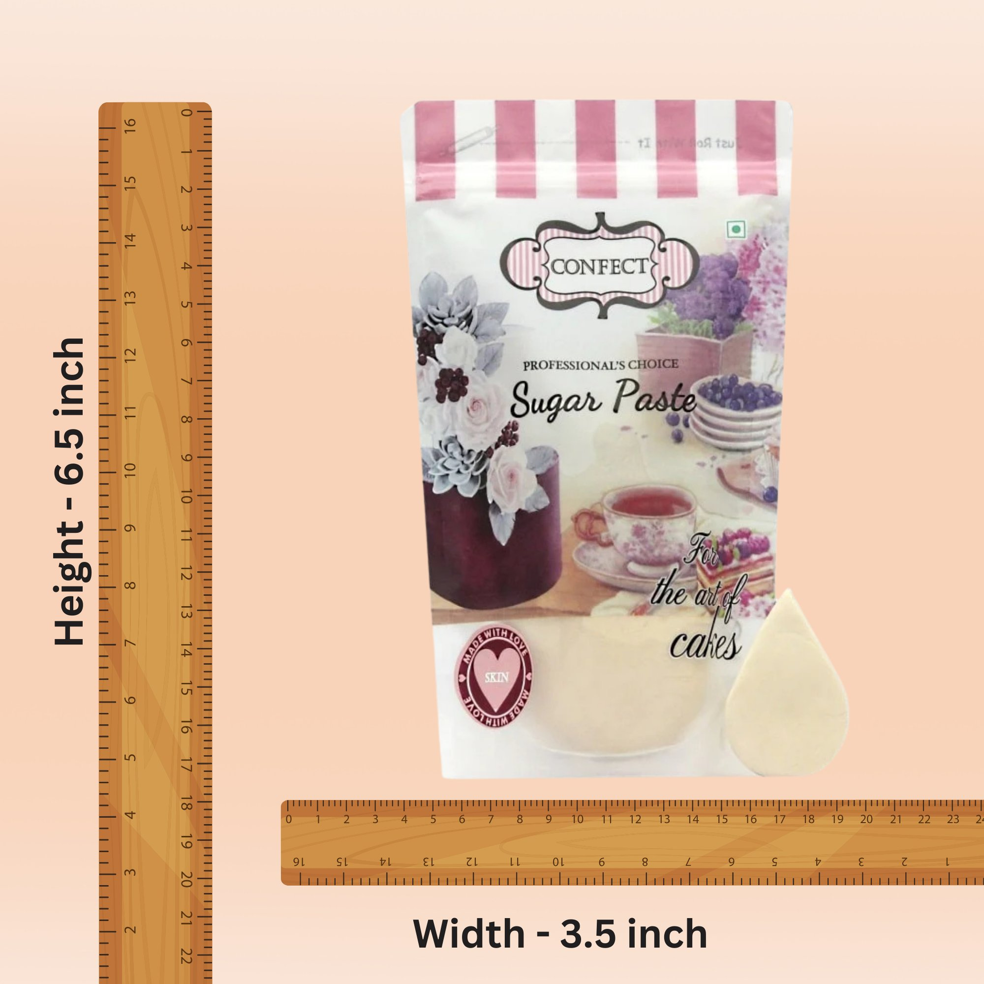 Confect Natural Skin Fondant | Edible Sugarpaste