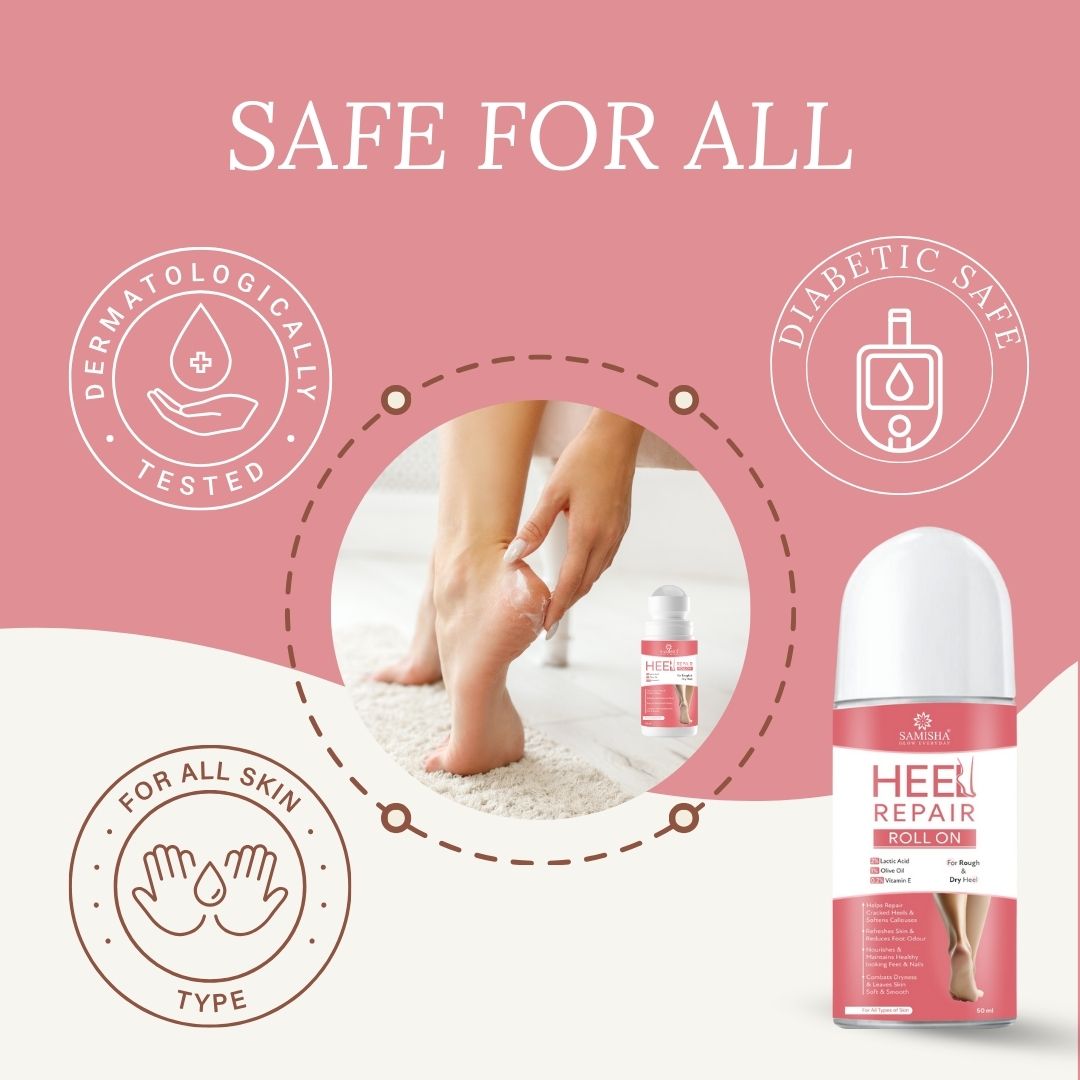Samisha Foot Cream & Heel Repair Roll On