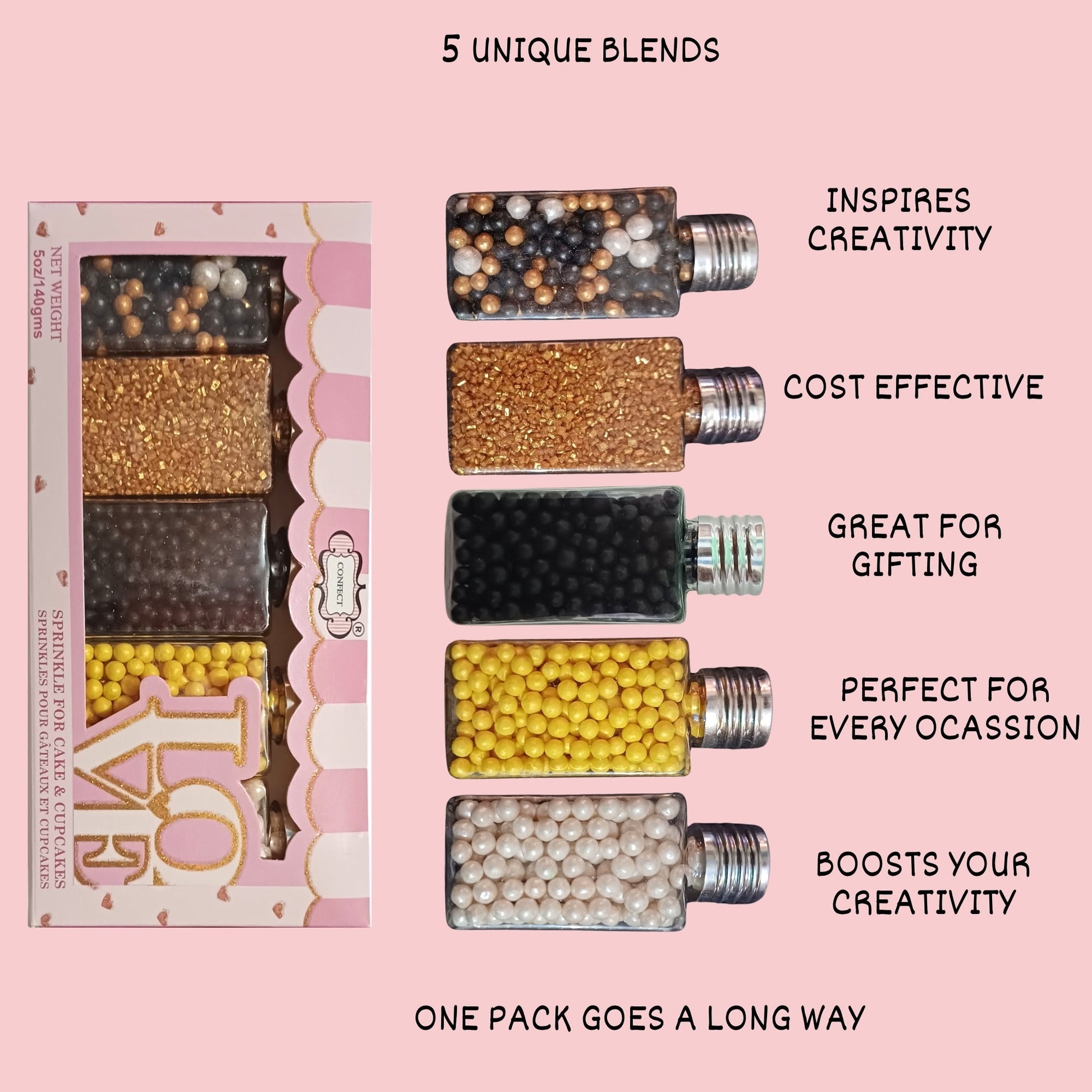 Confect Fusion Mashup Sprinkles FM Multipack 32