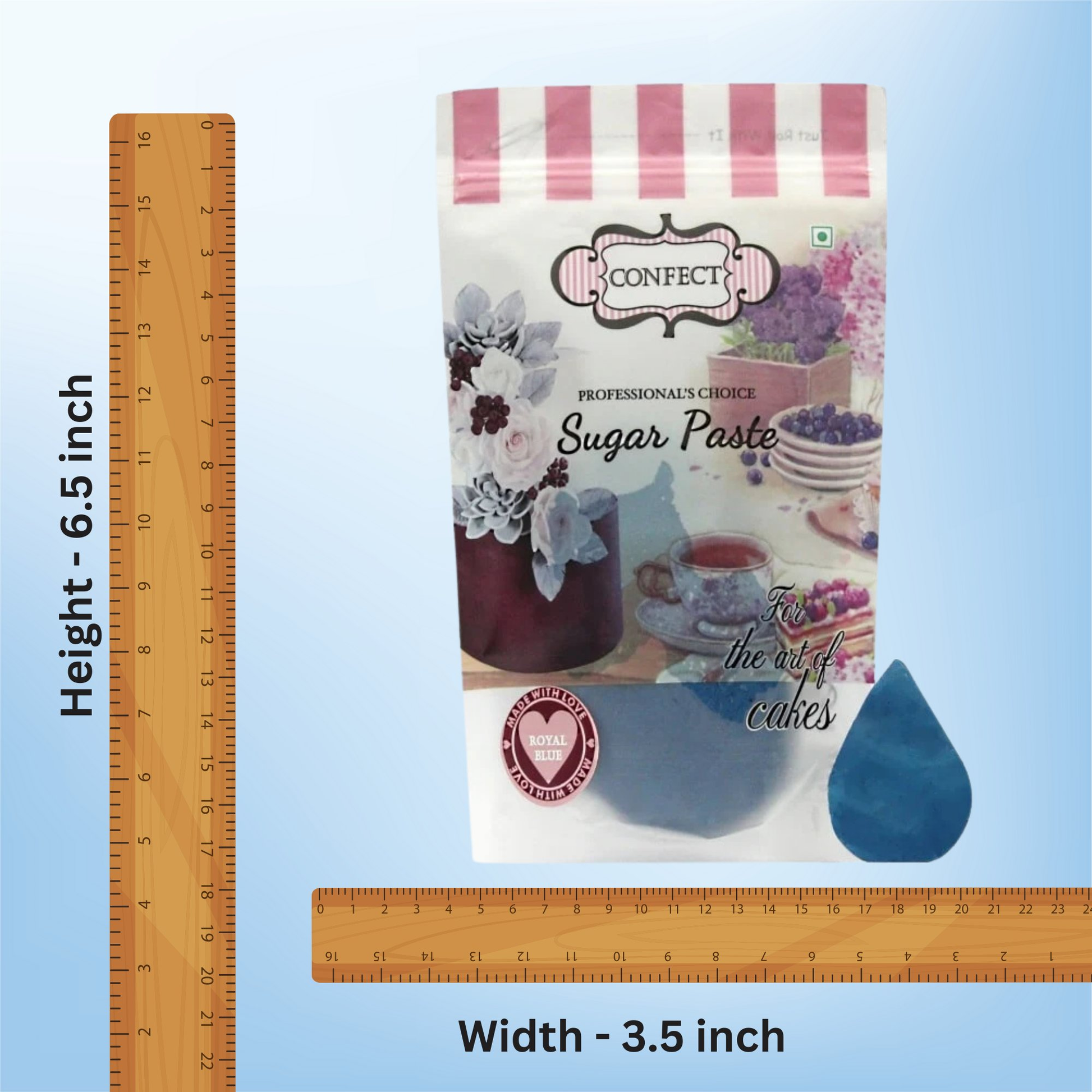 Confect Royal Blue Fondant | Edible Sugarpaste