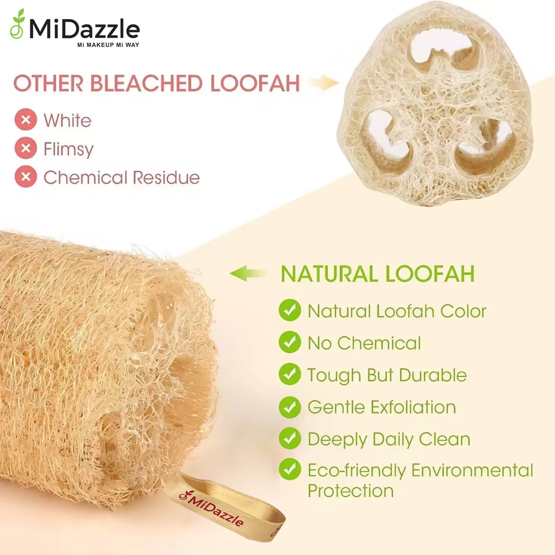 MiDazzle Loofah (Square) MIOL6105
