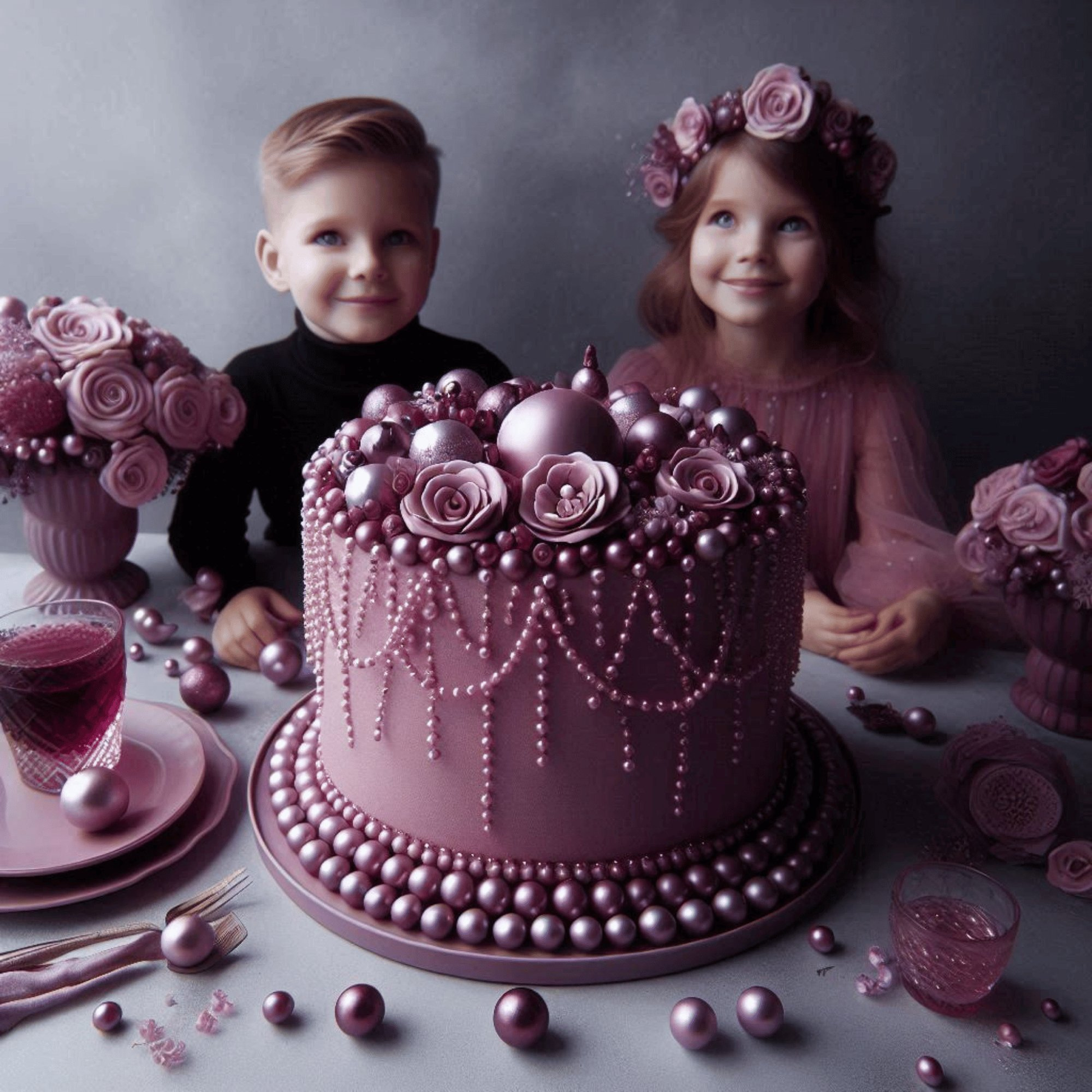 Confect Sprinkles for Cakes & Cupcakes Decoration | USP-2(Mauve)