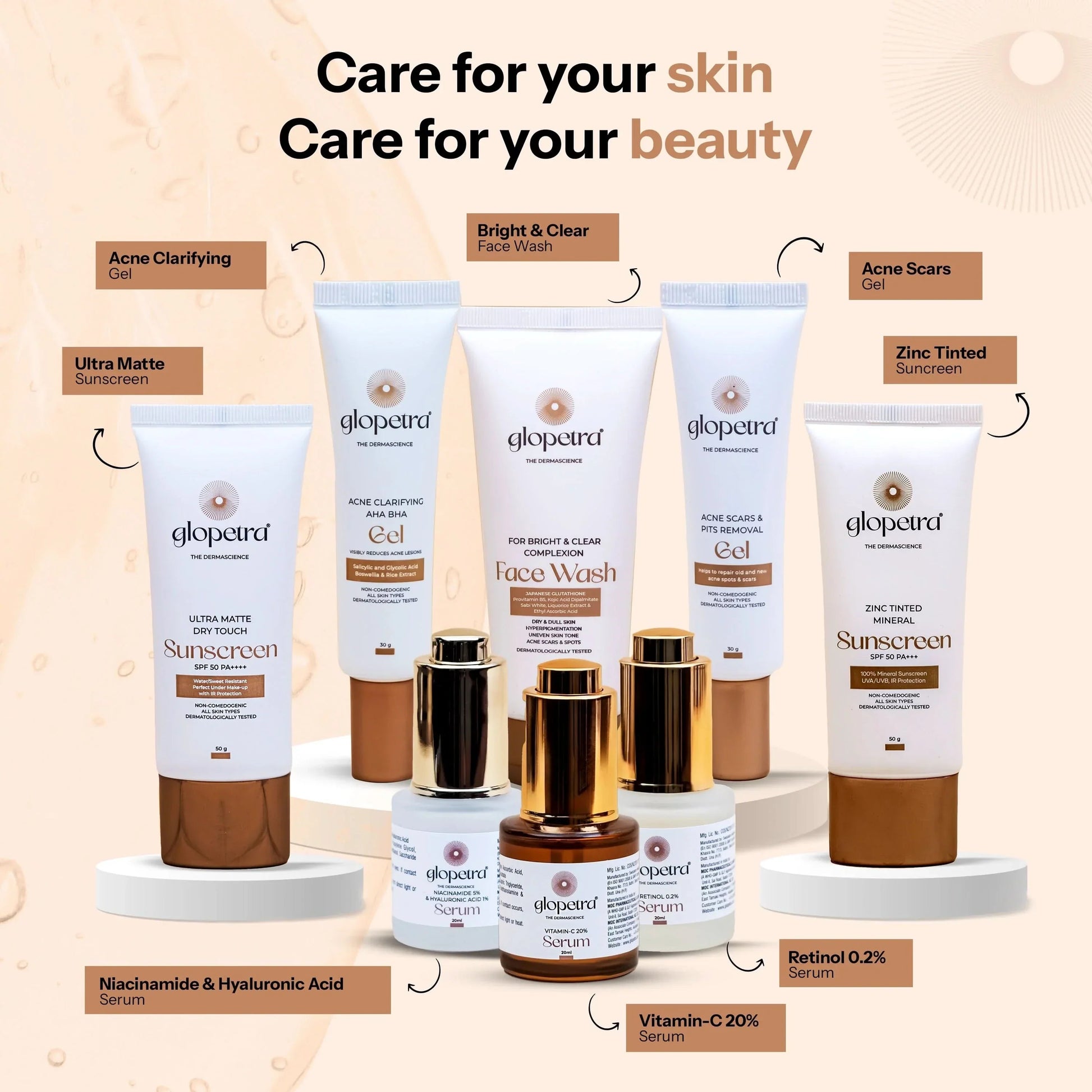 Glopetra Vitamin C Serum For Dull Skin  Grab2Buy Glopetra Grab2Buy