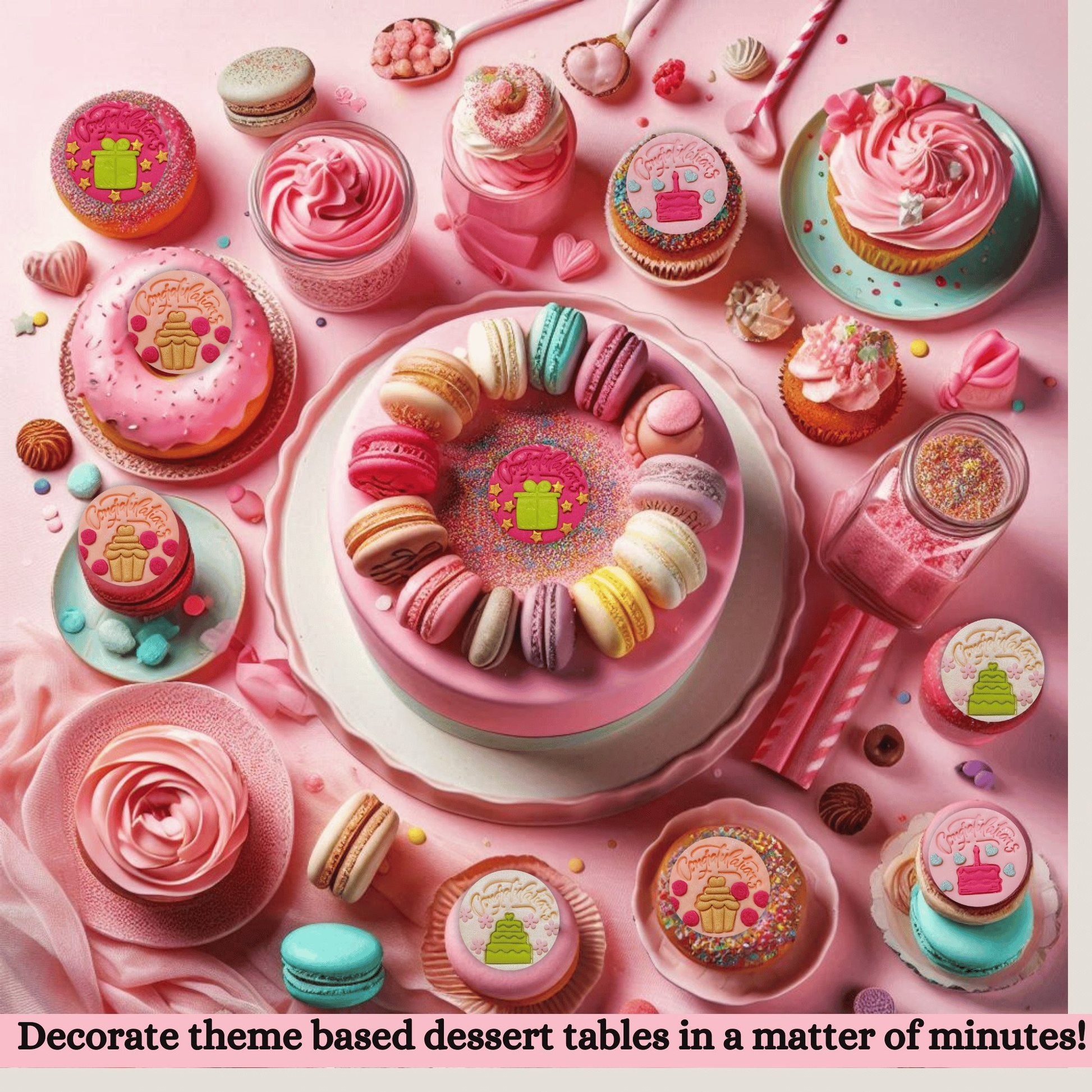 Confect Congratulations | Edible Celebration Topper