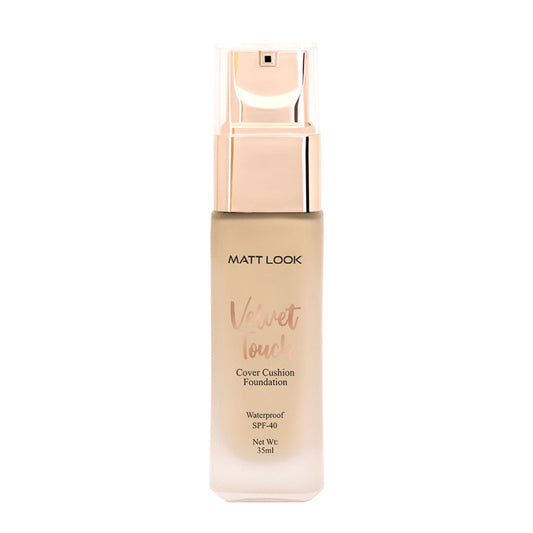 Matt Look Elvet Touch Cover Cushion Weightless Matt Finish Foundation - 03 Natural Nude 