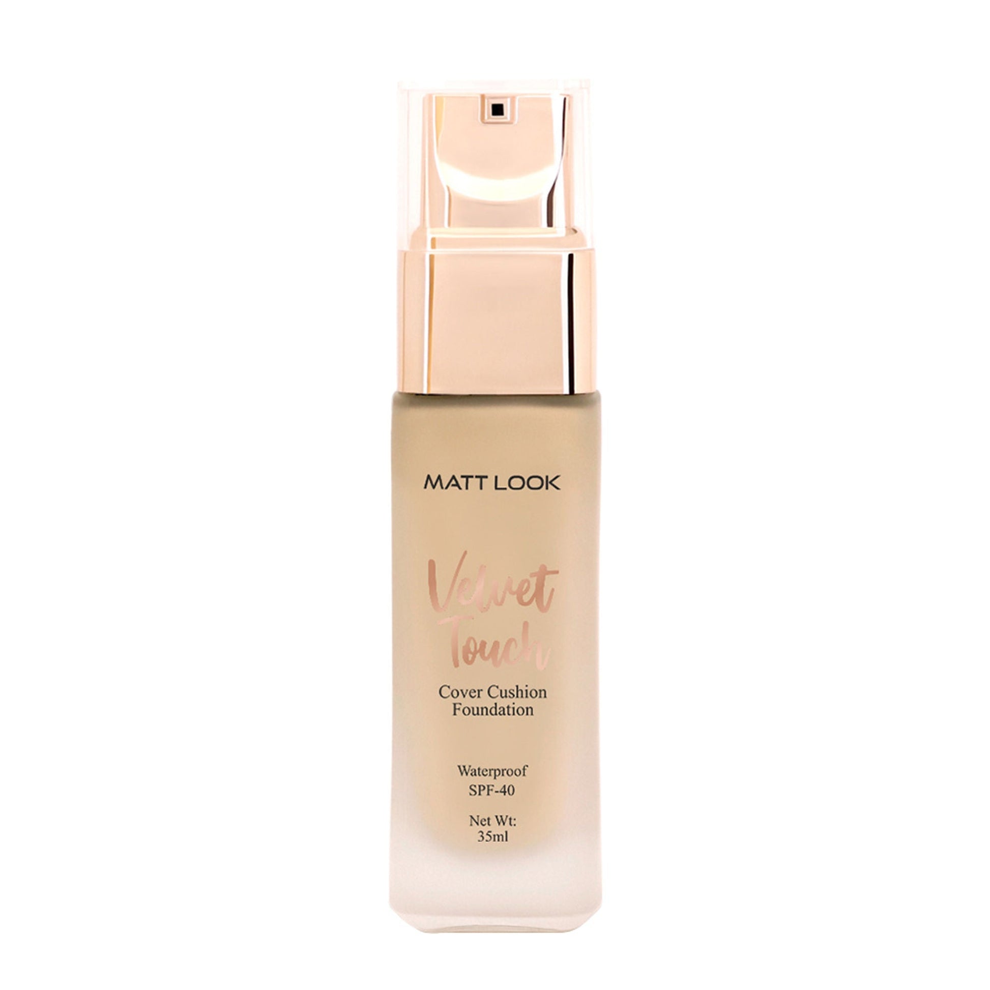 Matt Look Elvet Touch Cover Cushion Weightless Matt Finish Foundation - 04 Warm Beige 