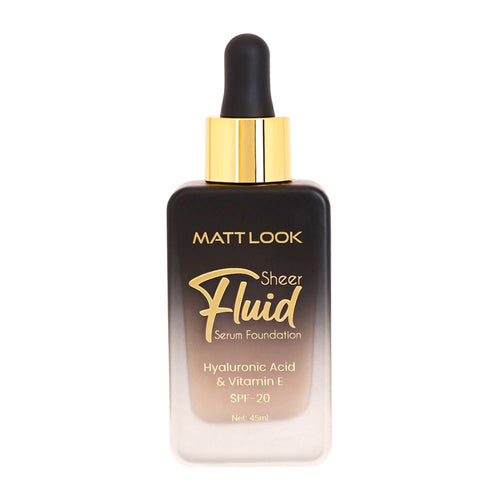 Matt Look Sheer Fluid Serum Foundation - 05 Oat Meal