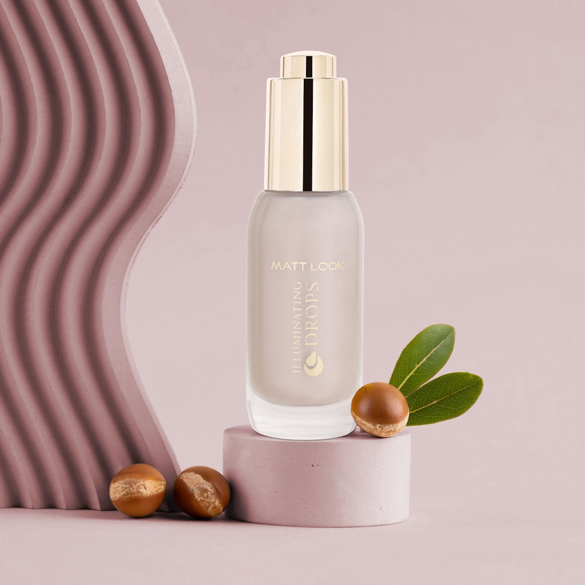 Matt Look Illuminating Drops Liquid Highlighter - 002 Gold Glimmer 