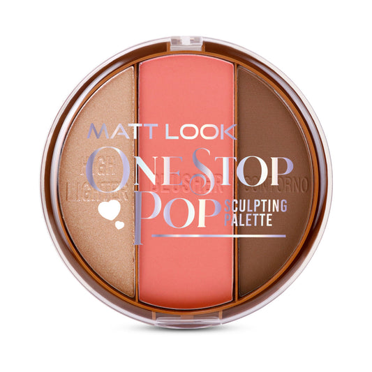 Matt Look One Stop Pop Sculpting Palette