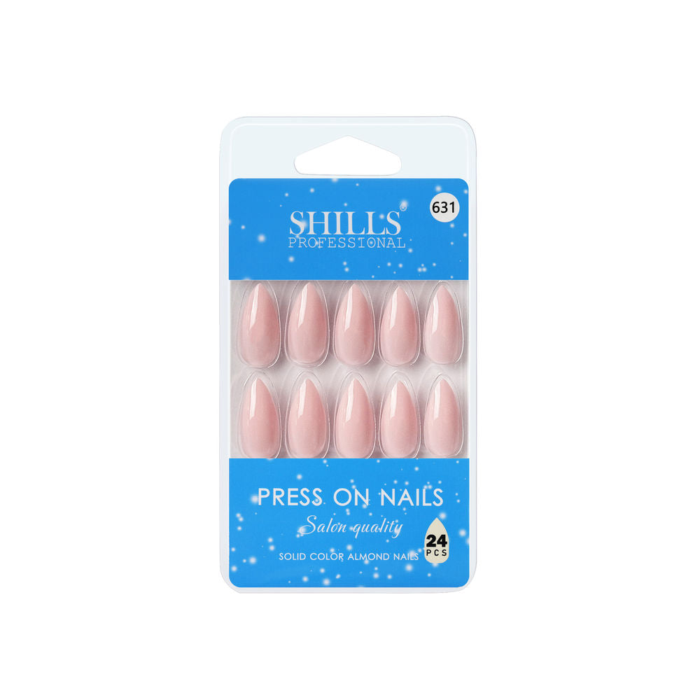 Shills Professional Reusable Press On Nails Almond - SPN631
